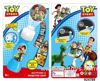 Projector in blister card