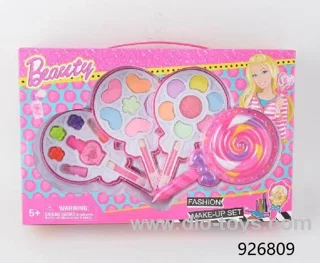make up toy in window box