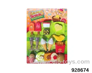 Food set in window box