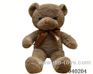 35cm Brown Scarf Bear in Hangtag