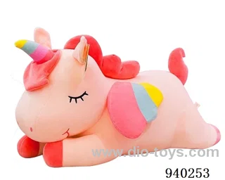 53cm Unicorn pillow in PE BAG