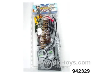 Military police suit in PVC bag