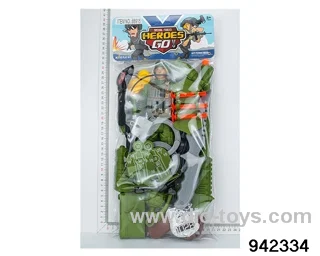 Military police suit in PVC bag