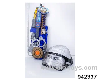 Police suit in Net bag