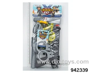 Military police suit in PVC bag