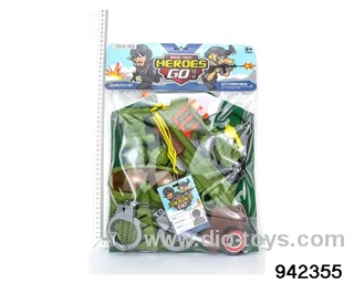 Military Police Suit (Clothes) in PVC bag