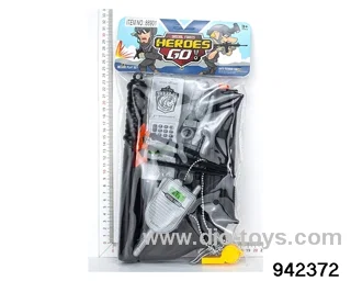 Military police suit in PVC bag