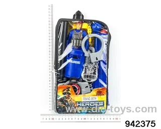 Military police suit in Packsack