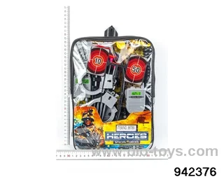 Military police suit in Packsack