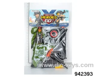 Military police suit in PVC bag