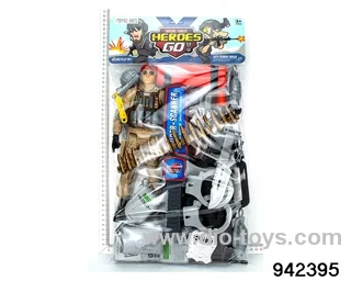Military police suit in PVC bag