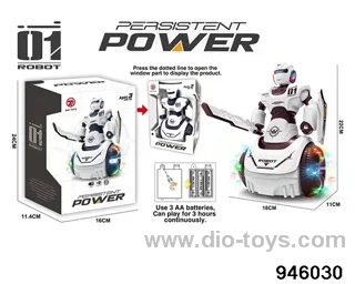 ELECTRIC ROBOT (LIGHT MUSIC) in window box