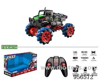 2.4G rc stunt car included battery