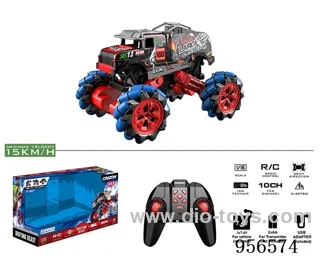 2.4G rc stunt car included battery