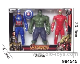 The Avengers with light