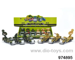 6pcs 1:24 pull back alloy car with light and sound/include 3*AG13