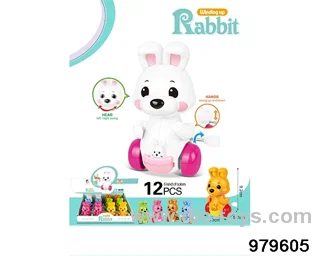 12PCS Wind-up toys