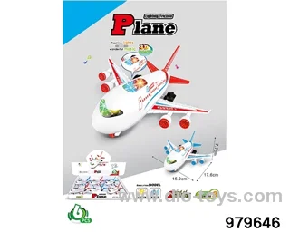 6PCS Inertia toy with flash included battery