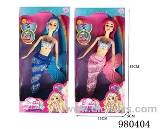 11 inch doll with light/music，2 asstd