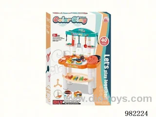 Color mud machine in 40PCS color box