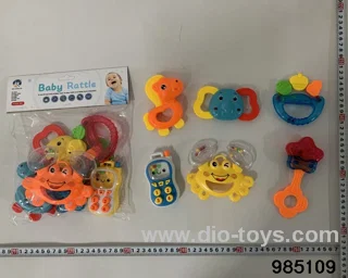 6pcs rattle