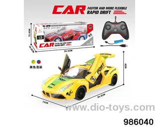 1:16 RC Ferrari race car in window box