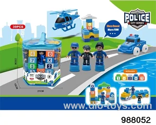 City Police Series in Hand bag 39PCS
