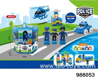 City Police Series in Hand bag 60PCS