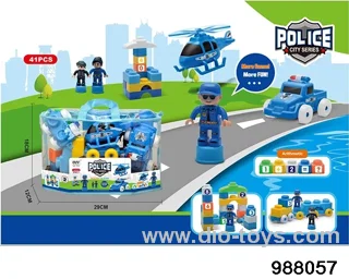 City Police Series in Hand bag 41PCS