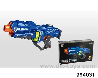 Electric soft bullet gun (12 round bullets) in color box