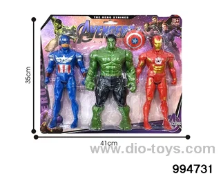 The American captain of the Green Giant Iron Man 26.5 with lights in Blister card