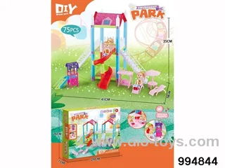 DIY park play set in color box