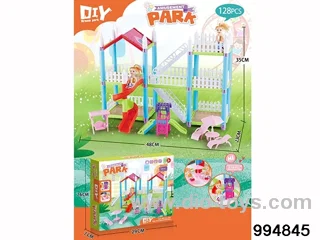 DIY park play set in color box