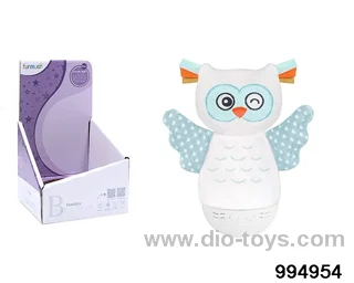 Tumbler night light owl in display box