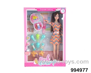 11 inch Barbie doll suit in window box