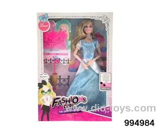11 inch Barbie doll suit in window box