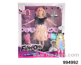 11 inch Barbie doll suit in window box