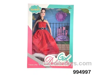 11 inch Barbie doll suit in window box