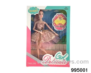 11 inch Barbie doll suit in window box