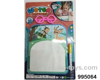 Graffiti color change learning water painting book in Blister card