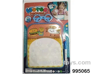 Graffiti color change learning water painting book in Blister card