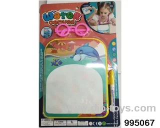 Graffiti color change learning water painting book in Blister card