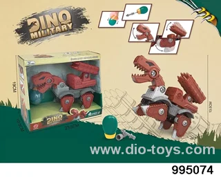 DIY Disassembly and Assembly Dinosaur in display box