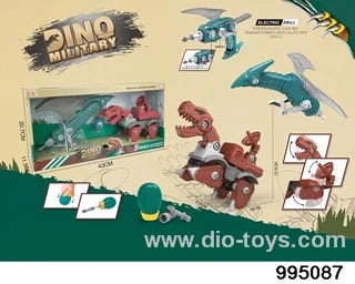 DIY Disassembly and Assembly Dinosaur in display box