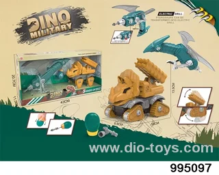 DIY Disassembly and Assembly Dinosaur in display box
