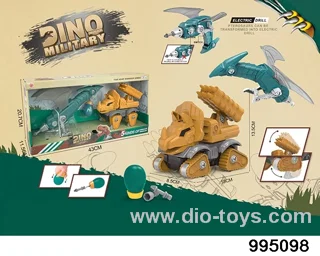 DIY Disassembly and Assembly Dinosaur in display box