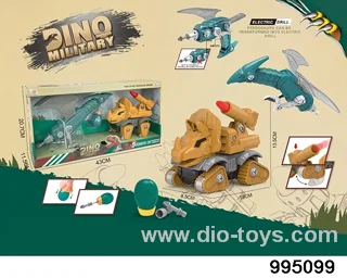 DIY Disassembly and Assembly Dinosaur in display box