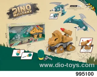 DIY Disassembly and Assembly Dinosaur in display box