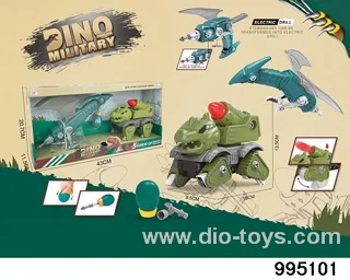 DIY Disassembly and Assembly Dinosaur in display box