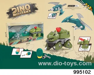 DIY Disassembly and Assembly Dinosaur in display box